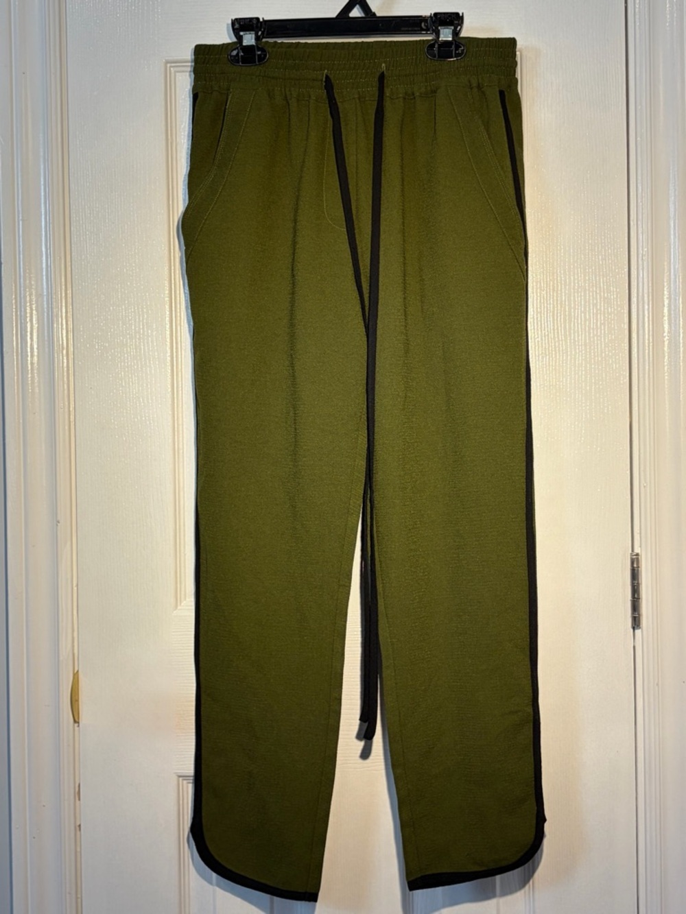 Women’s Luna Moon Olive Green Drawstring Pants